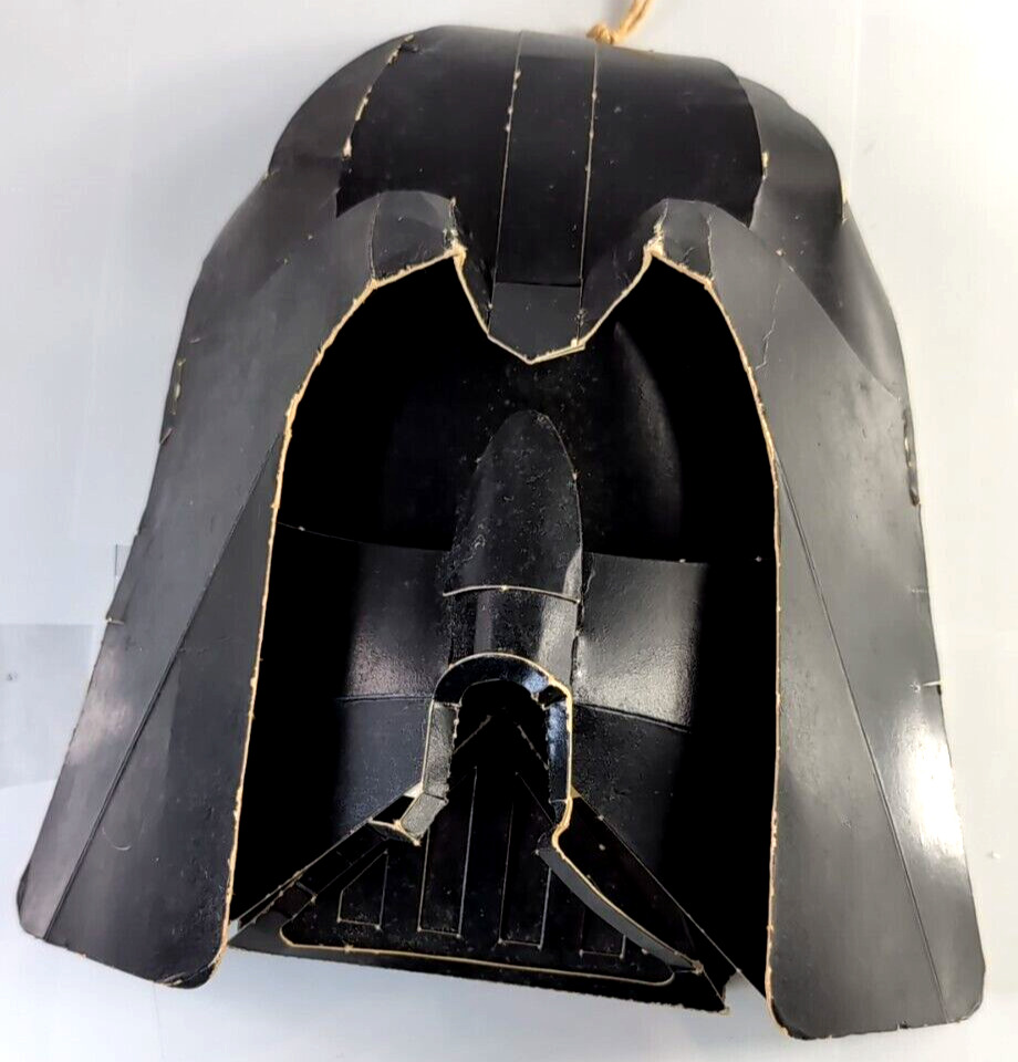 RARE Complete 1978 Craft Master STAR WARS 3D pop out Darth Vader Mask