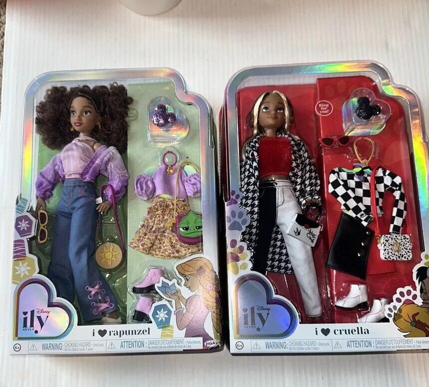Disney ily 4EVER Cruella Fashion Doll Rapunzel Fashion Doll