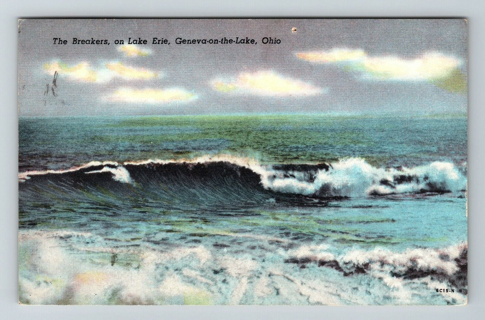 Geneva-On-The-Lake OH-Ohio, The Breakers On Lake Erie, Scenic, Vintage Postcard