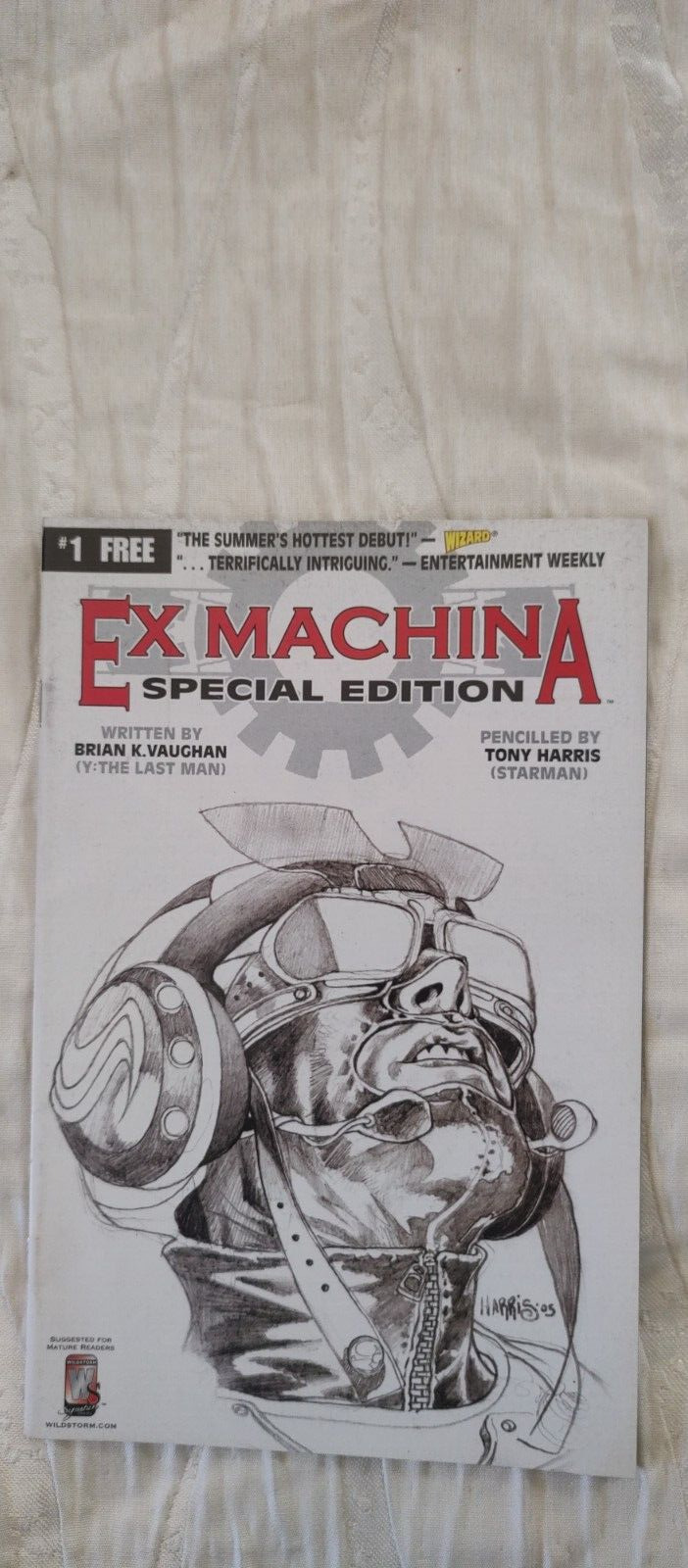 Cb18~comic book~rare ex machina special edition #1
