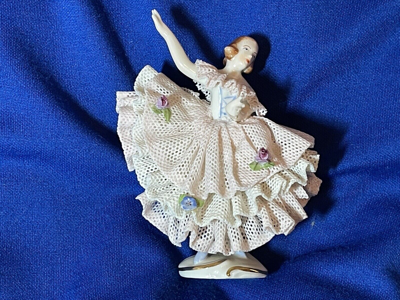 Antique Dresden Alka Kunst Kronach Bavaria figurine “Rosita”