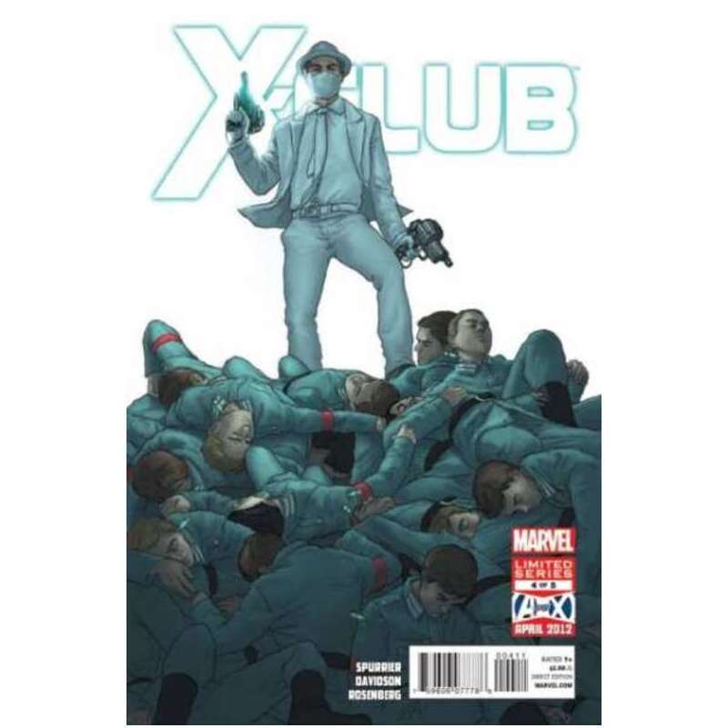 X-Club #4 in Near Mint condition. Marvel comics [q.