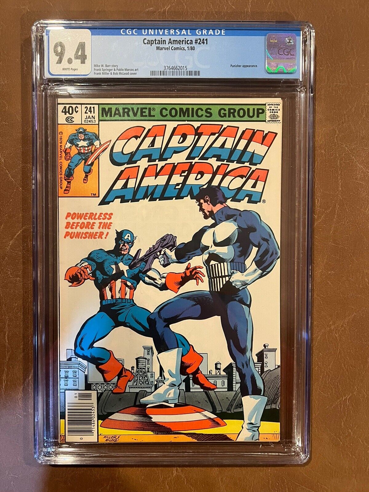 Captain America 241 cgc 9.4