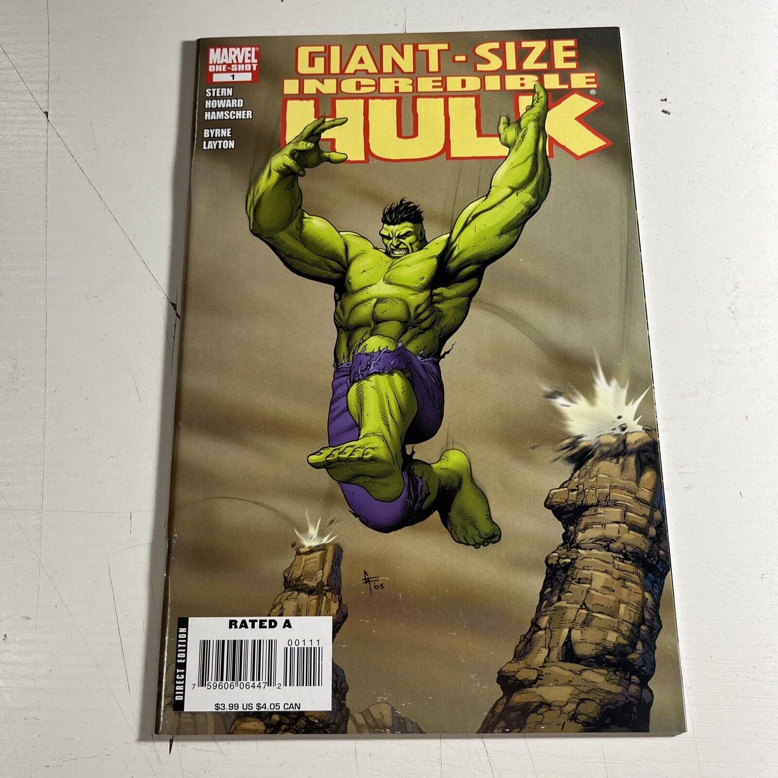 GIANT SIZE INCREDIBLE HULK #1 (Marvel Comics 2008) One Shot