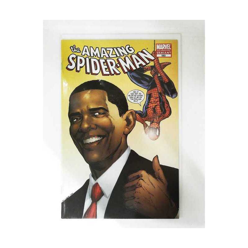 Amazing Spider-Man (2003 series) #583 Variant 2nd printing in NM. [j/