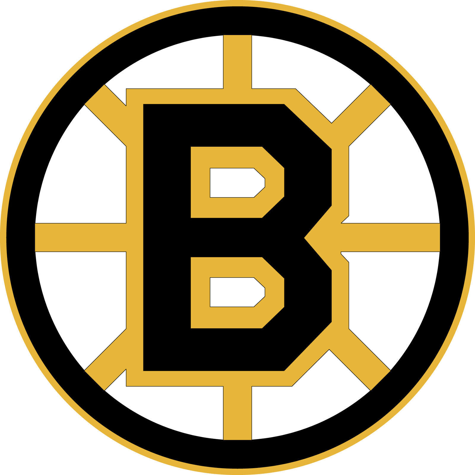 Boston Bruins Logo Sticker / Vinyl Decal  | 10 Sizes TRACKING