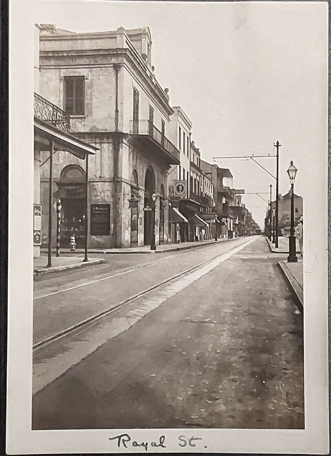 Vintage Old 1930s Photo of Royal Street in Downtown NEW ORLEANS Louisiana 🩷
