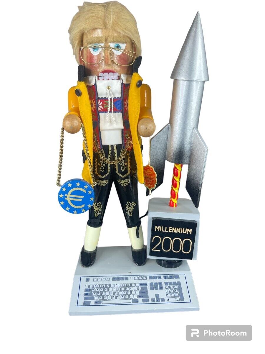 Steinbach Nutcracker Millennium Man 2000 Limited Edition 