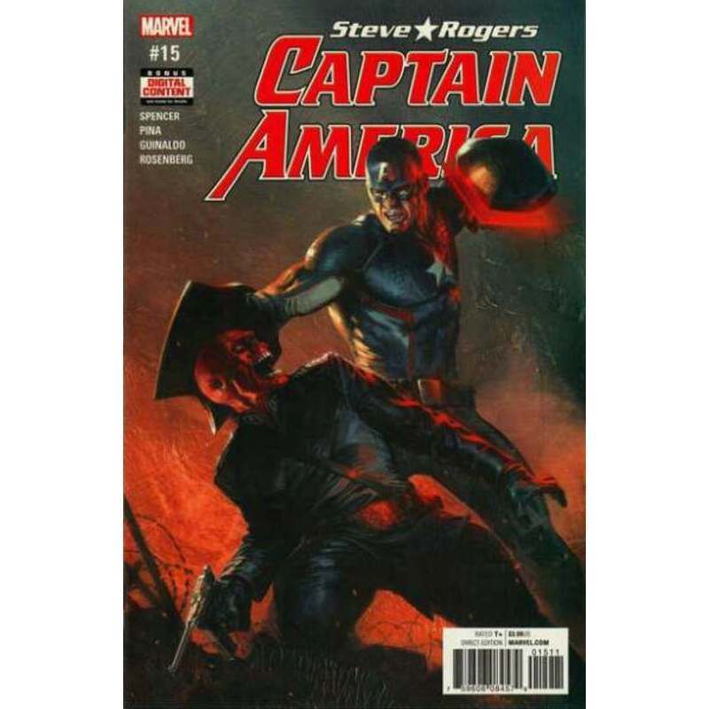 Captain America: Steve Rogers #15 in NM minus condition. Marvel comics [g;