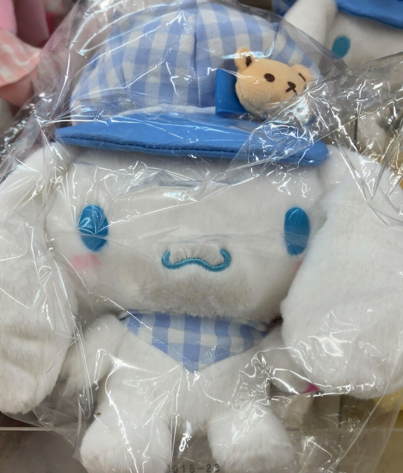Sanrio Character Cinnamoroll Stuffed Toy S (Gingham Newsboy Cap) Plush New Japan