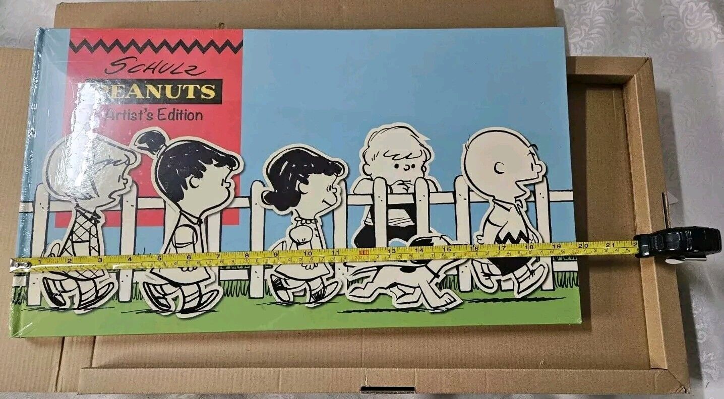Charles Schulz's Peanuts: Artist's Edition Hard Cover, Sealed