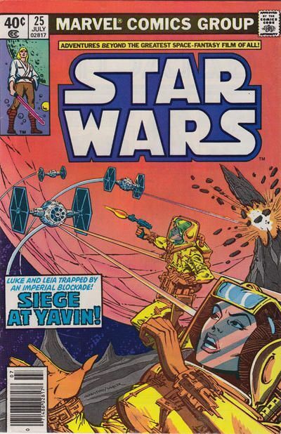 Star Wars, Vol. 1 (Marvel) (25B) Seige At Yavin Newsstand Edition Marvel Comics