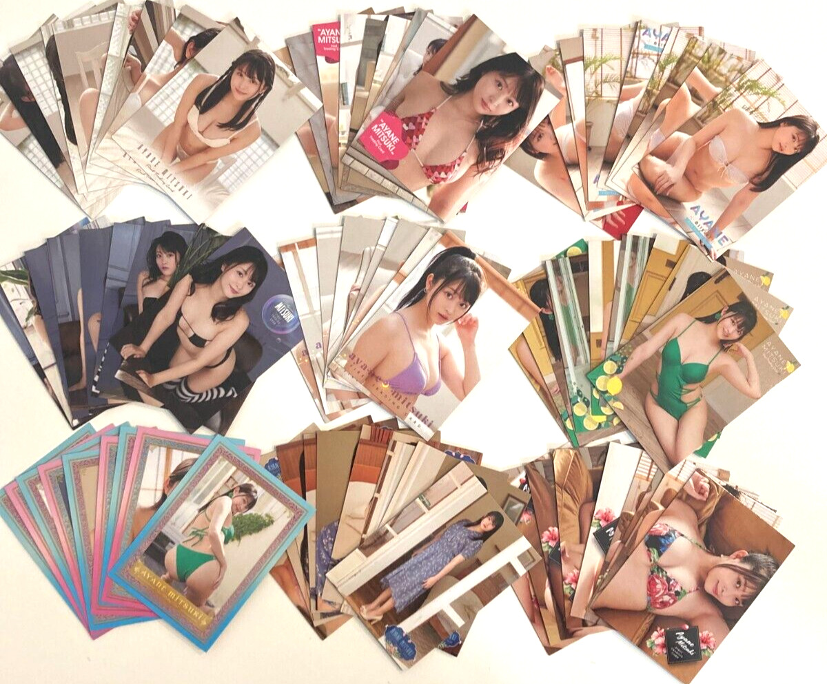 Ayane Mitsuki First Trading Card complete Bikini Girl JAPANESE IDOL 81 pieces