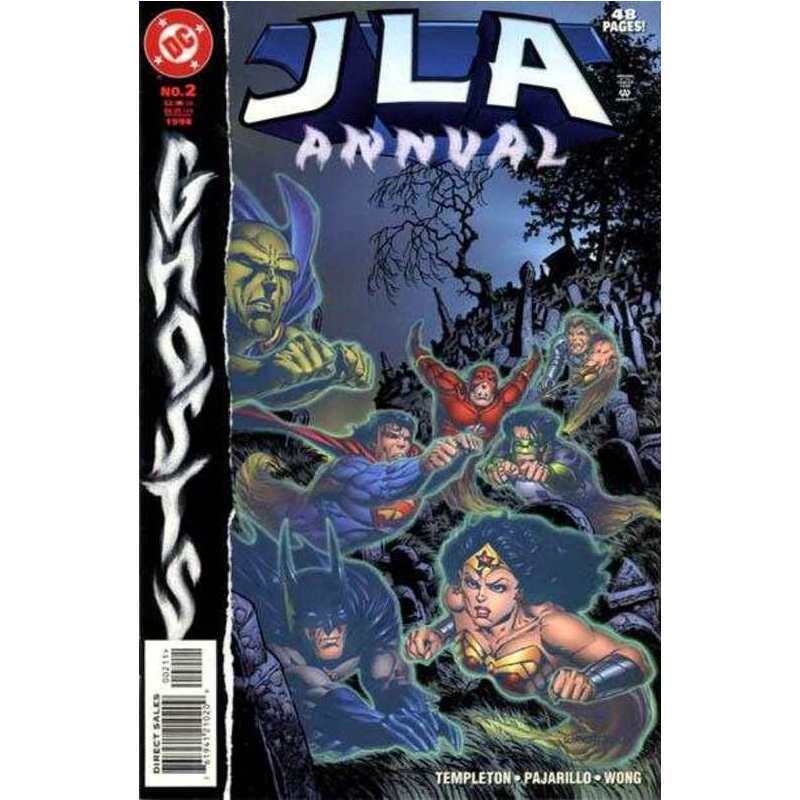 JLA Annual #2 in Near Mint condition. DC comics [f%