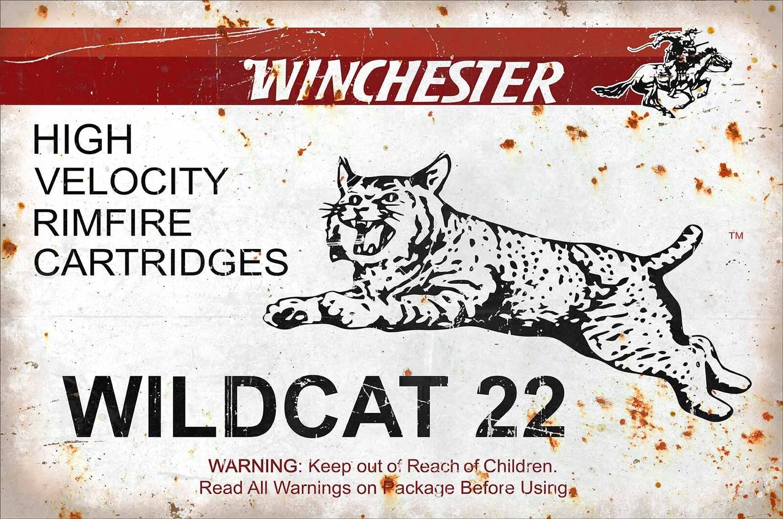 WINCHESTER WILDCAT 22 RIFLE SHELLS 24\