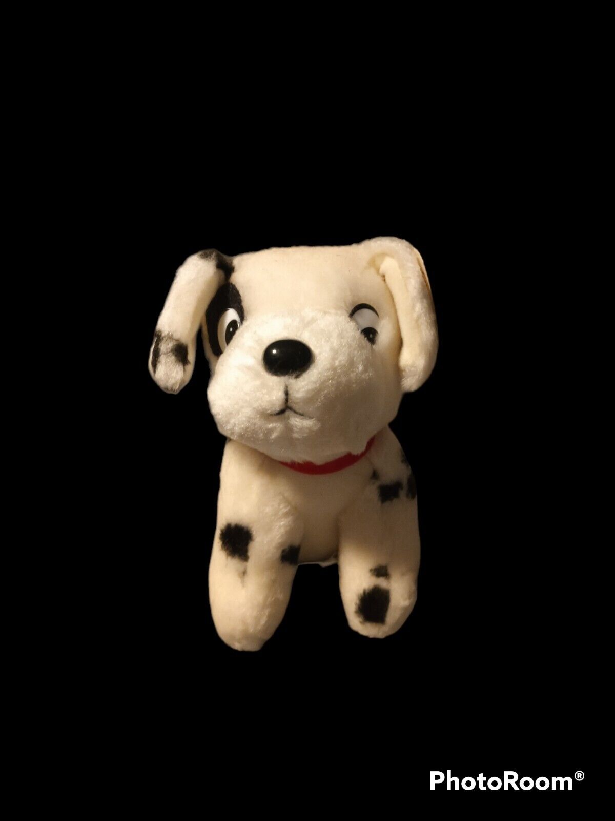 80\'sVintage Walt Disney Dalmatian Pup Plush Stuffed Animal 101 Dalmatians 7\