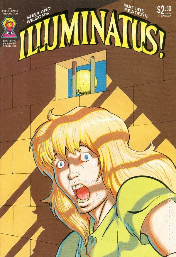 Illuminatus #1 FN 6.0 1987 Rip Off Press Stock Image