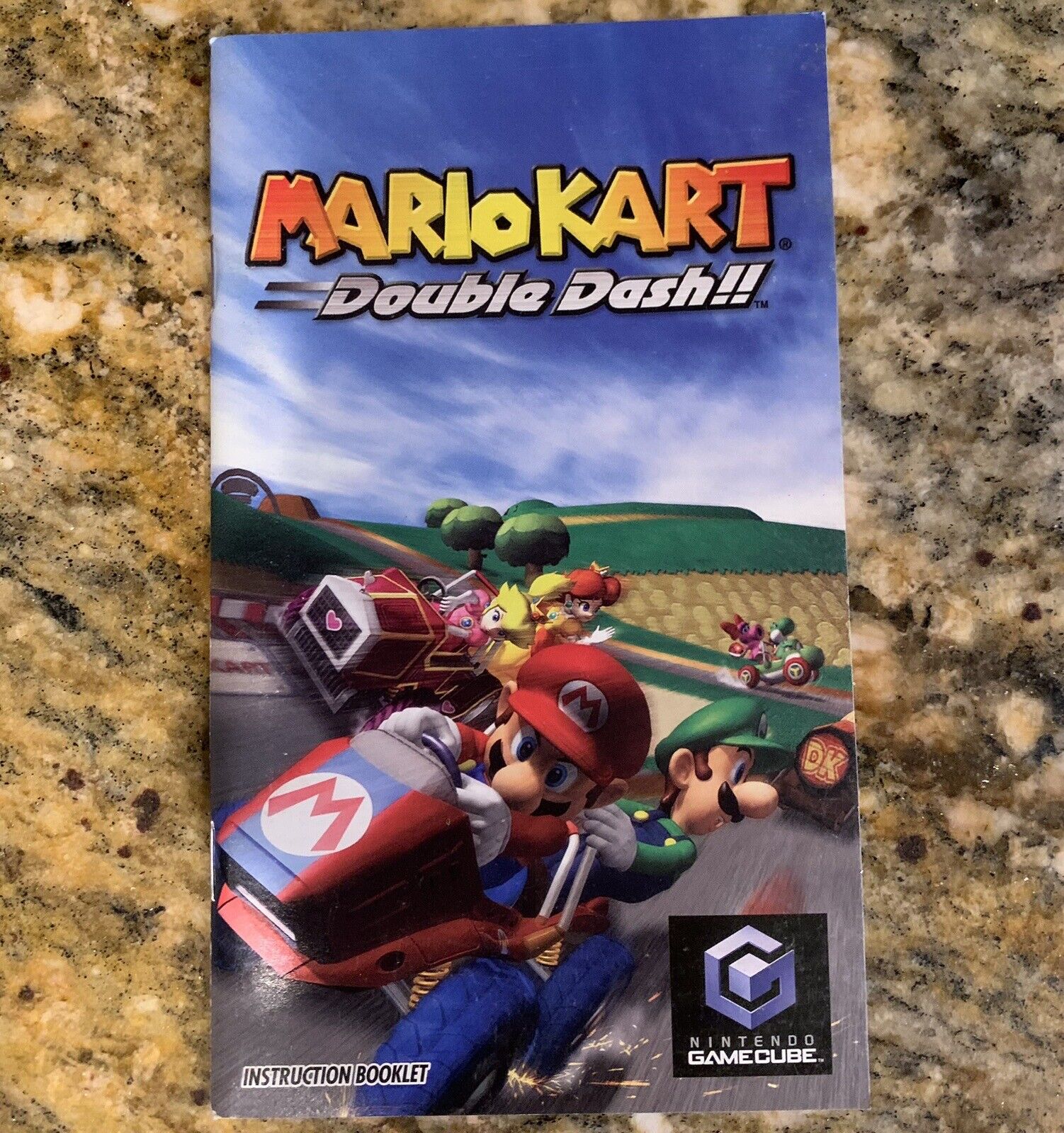 Nintendo GameCube Manual Instruction Booklet ONLY Mario Kart Double Dash MK DD