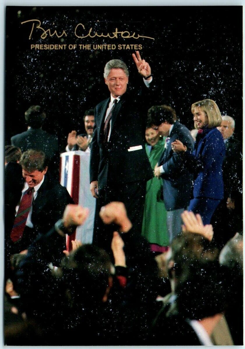 Postcard - President William Jefferson Clinton