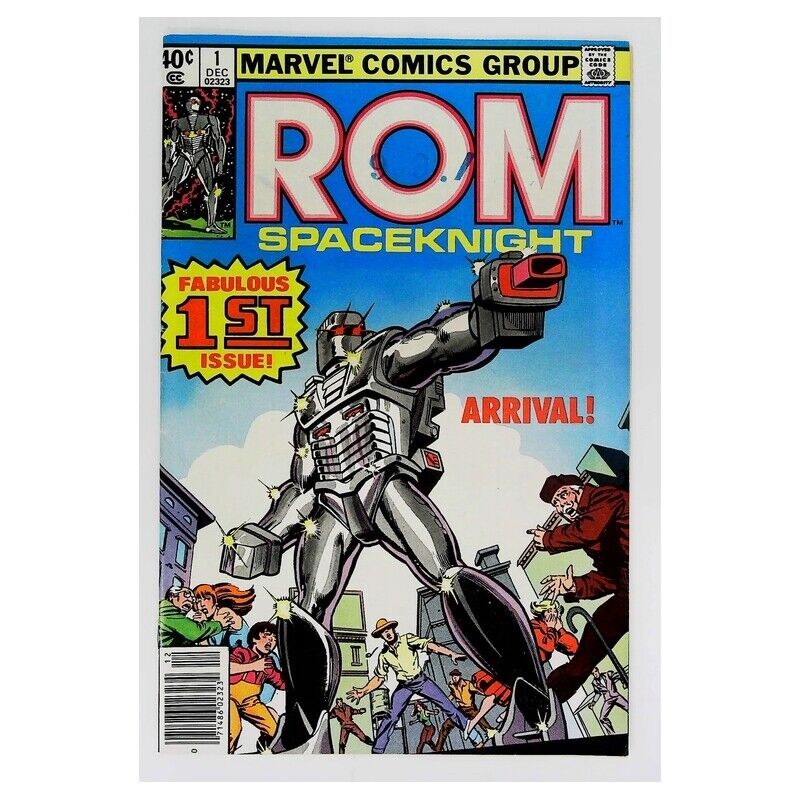 Rom #1 Newsstand 1979 series Marvel comics VF+ Full description below [a\