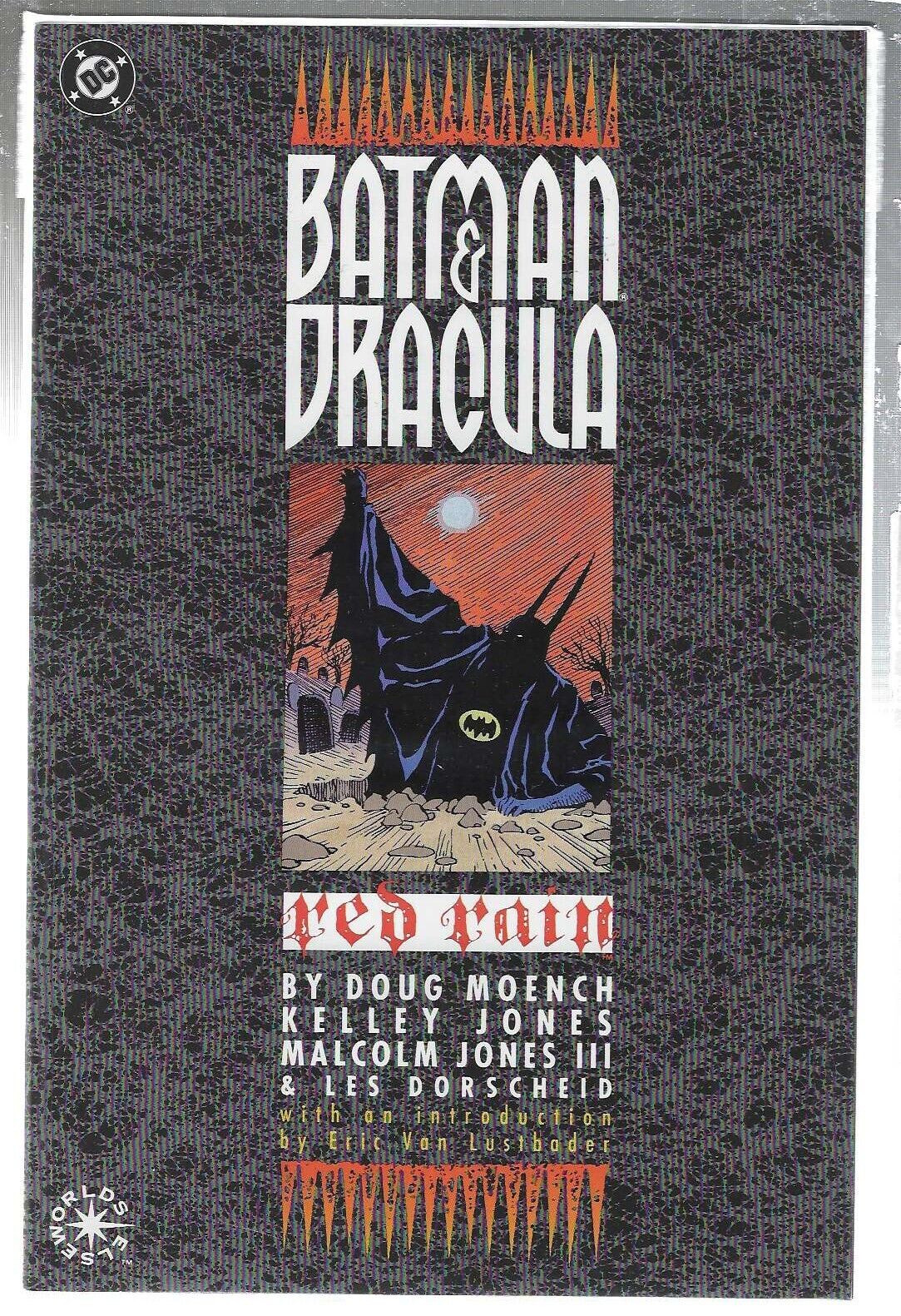 BATMAN AND DRACULA RED RAIN DC/ELSEWORLDS TPB 1992 9.6/NM+ NOS/ UNREAD