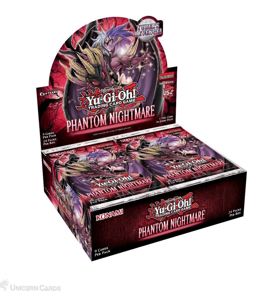 YuGiOh Phantom Nightmare 1st Edition Booster Box ::