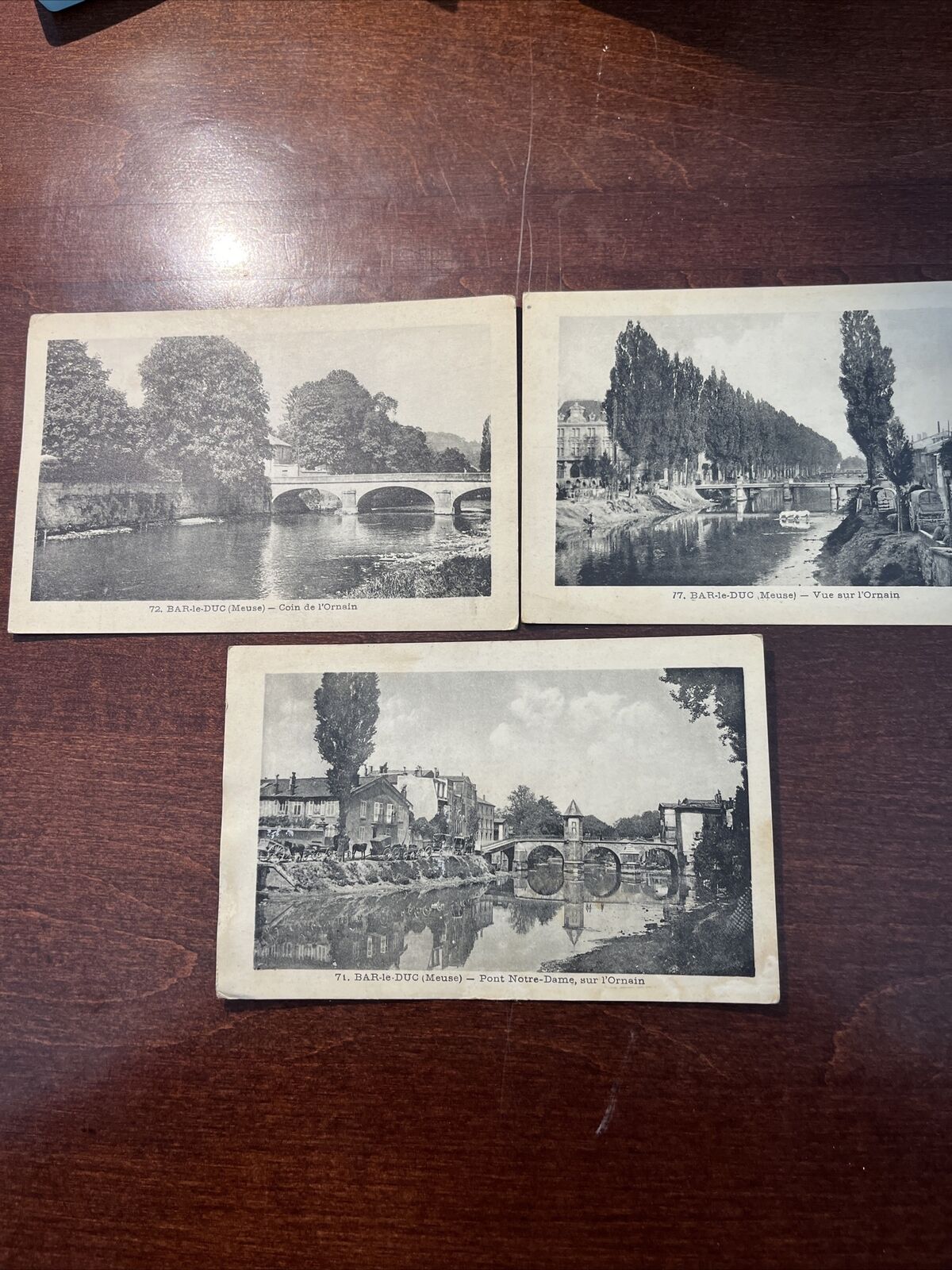 Vintage Bar Le DUC Meuse Postcards