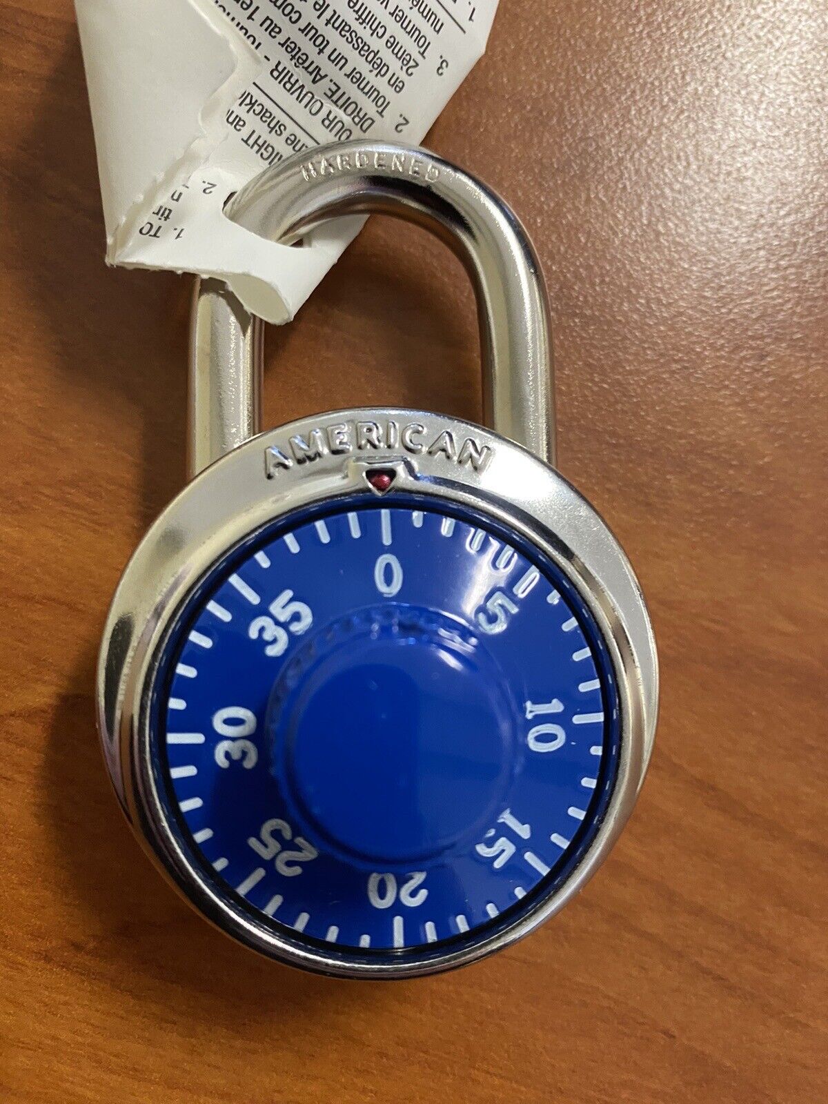 NEW American Lock Company Combination Padlock Blue School Locker Combo