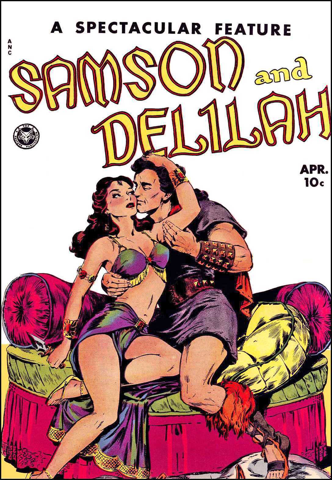 Spectacular Feature #11 - Samson and Delilah  REPLICA Comic Book REPRINT (1950)
