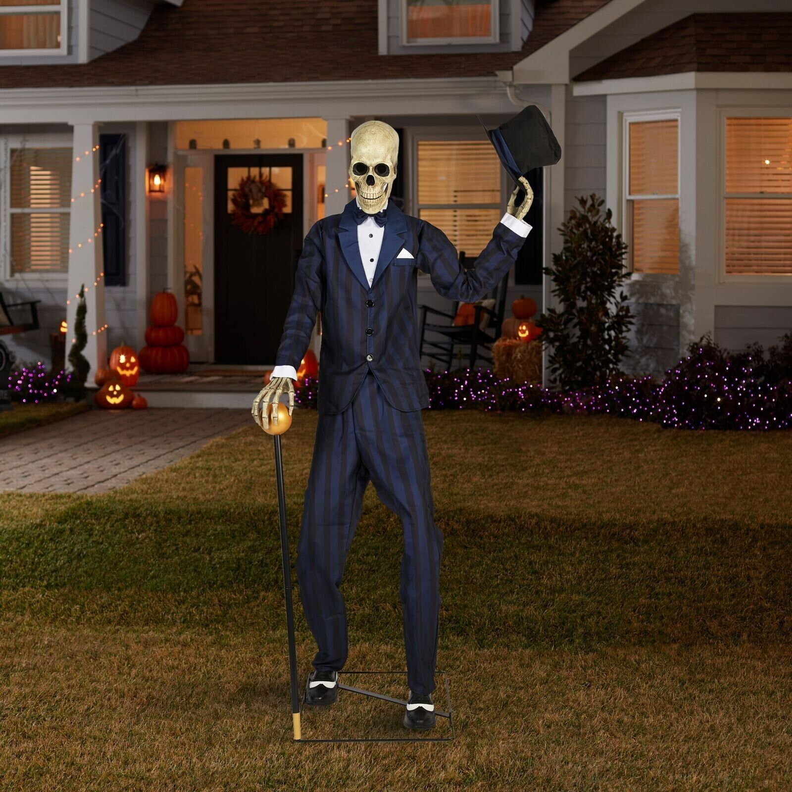 🎃 Brand New Spirit Halloween Dapper Skeleton Animatronic - Sold Out in Stores