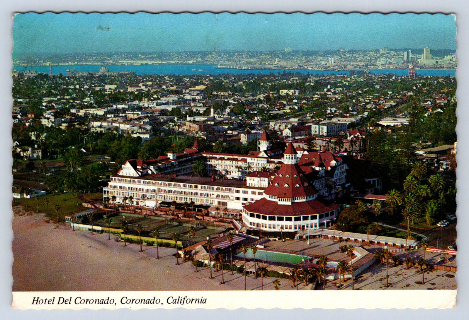 Vintage Postcard Hotel Del Coronado California