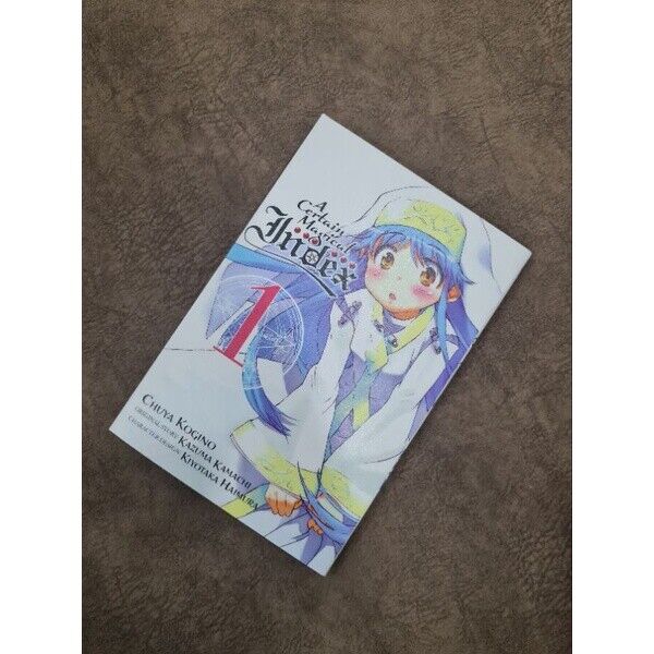 A Certain Magical Index Vol 1-4 English Comic Manga LOOSE/FULL Set By Kazuma