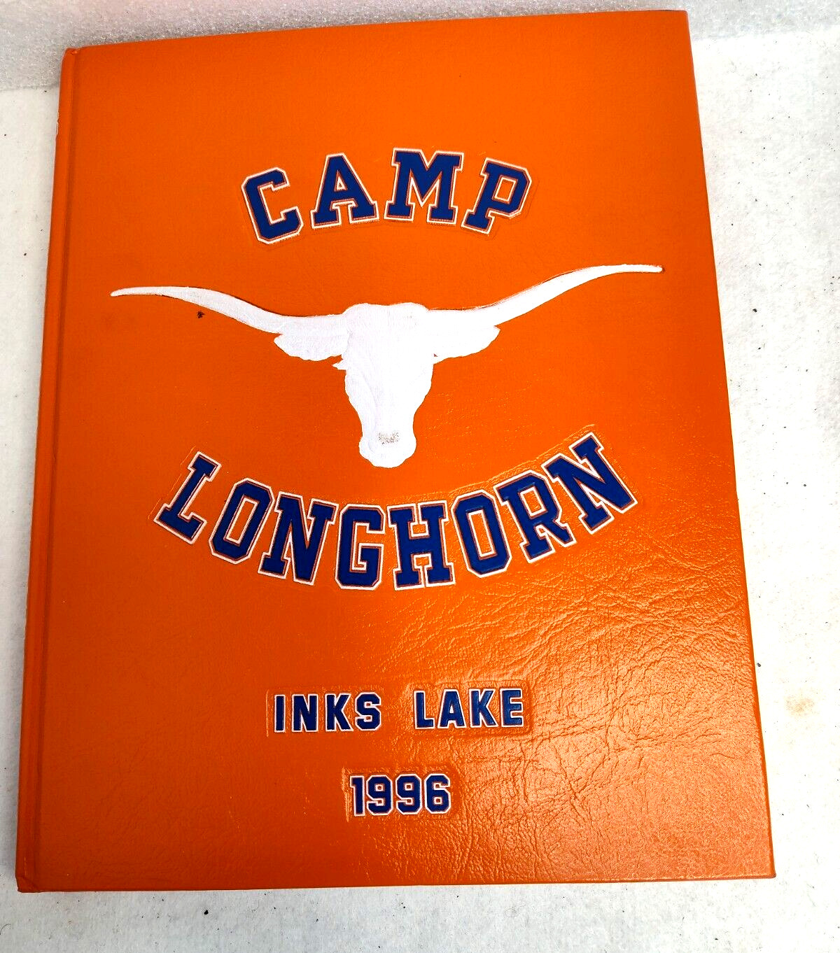 Camp Longhorn 1996 Indian Springs Yearbook Burnet Texas Inks Lake Camping Annual