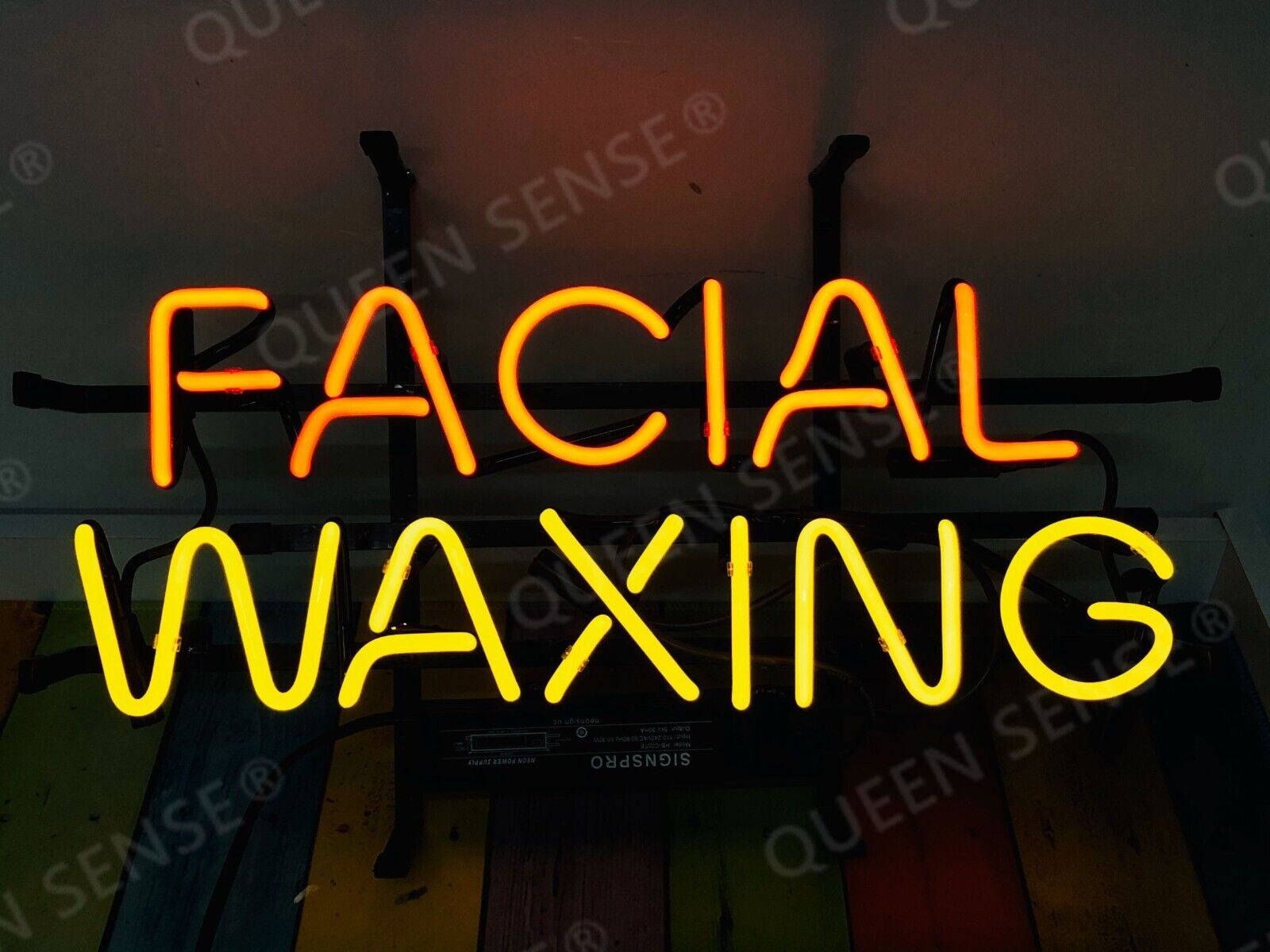 Facial Waxing Neon Sign 17\