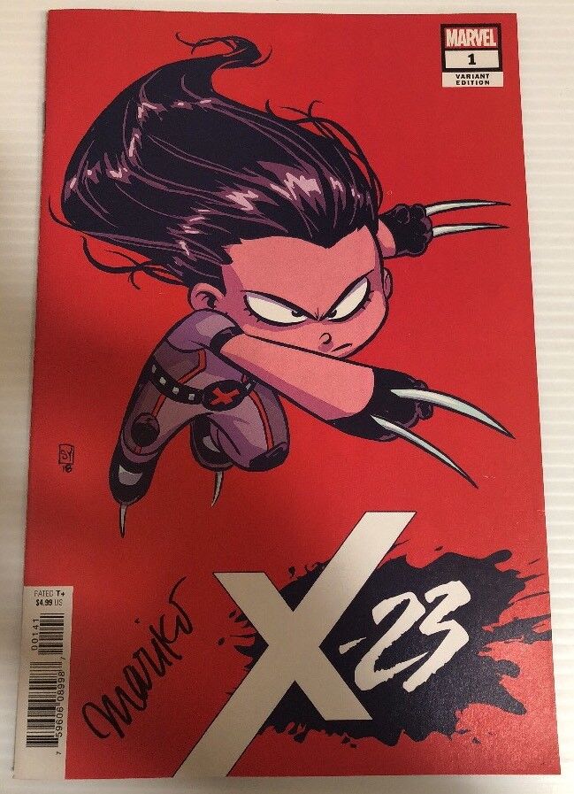 Mariko Tamaki Signed Autographed X-23 #1 Comic Marvel Variant Edition