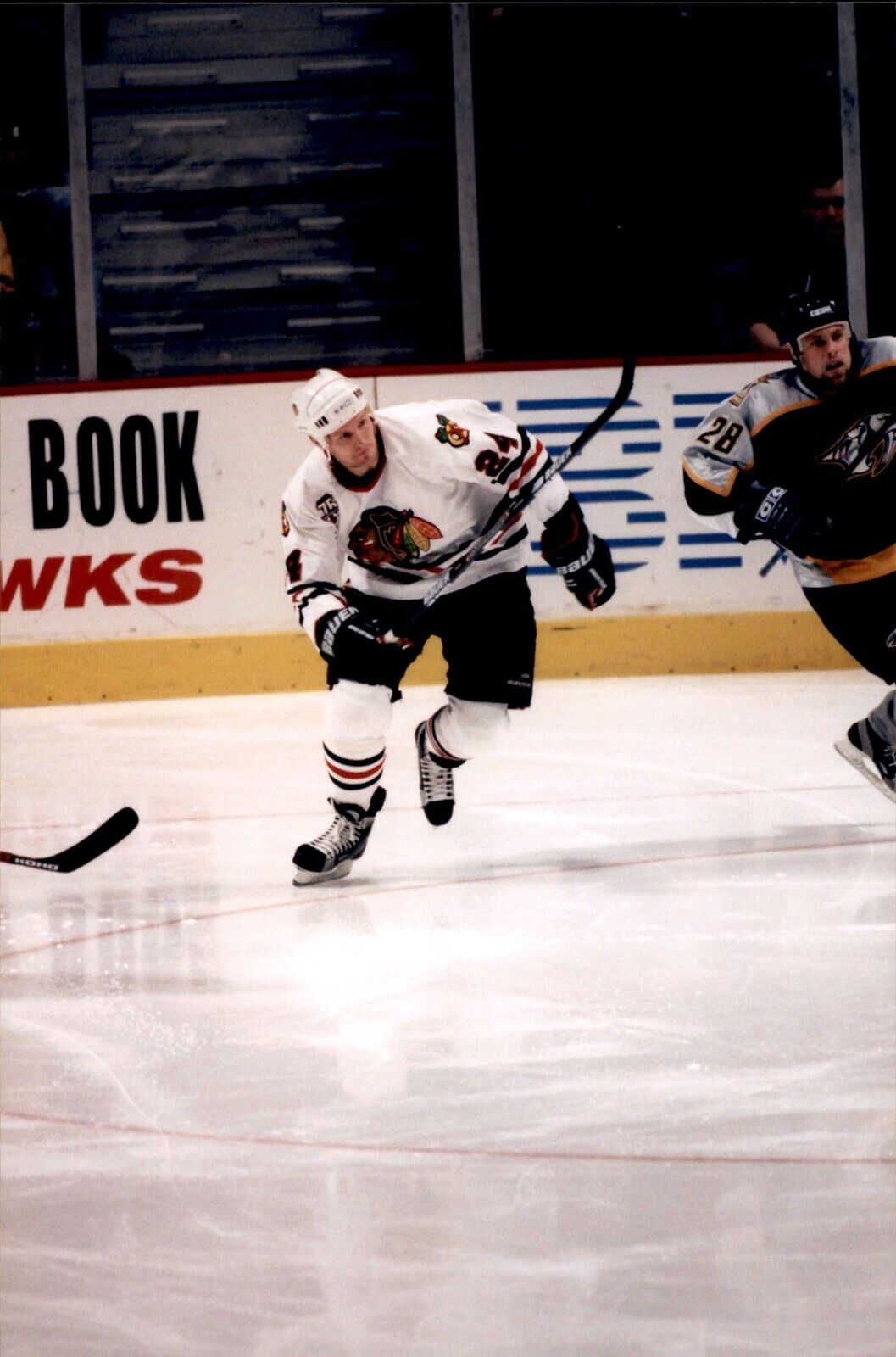 PF32 2000 Original Photo BOB PROBERT CHICAGO BLACKHAWKS NHL ICE HOCKEY LEFT WING