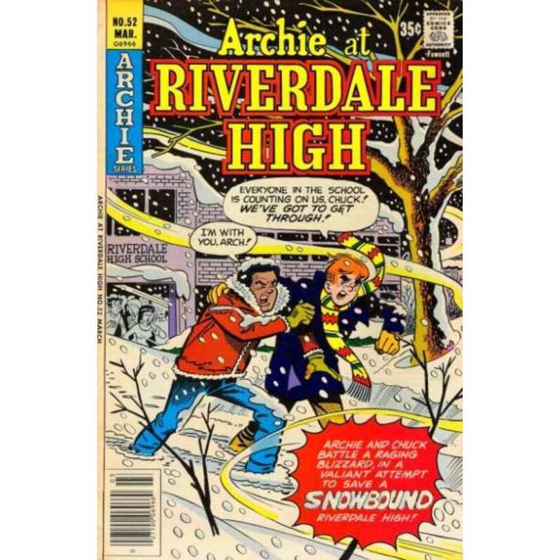 Archie at Riverdale High #52 in Fine condition. Archie comics [n.