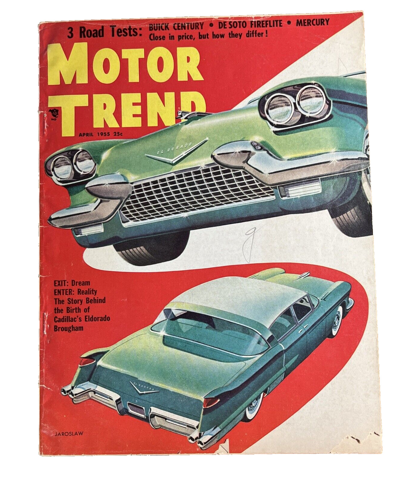 MOTOR TREND MAGAZINE MAY 1954 AUTOMOBILE CAR NEWS & ADVERTISING VINTAGE