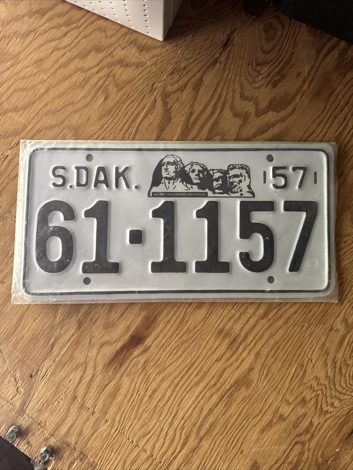 1957 South Dakota License Plate