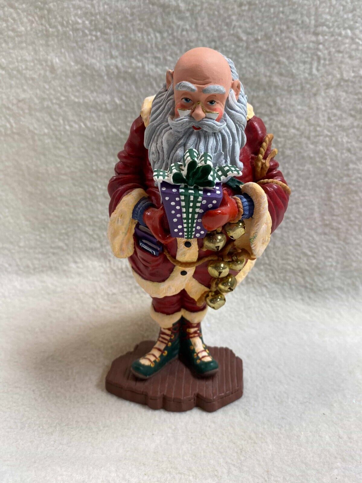 Vintage Department 56 Santa Figurine (Jolly Old Elf)