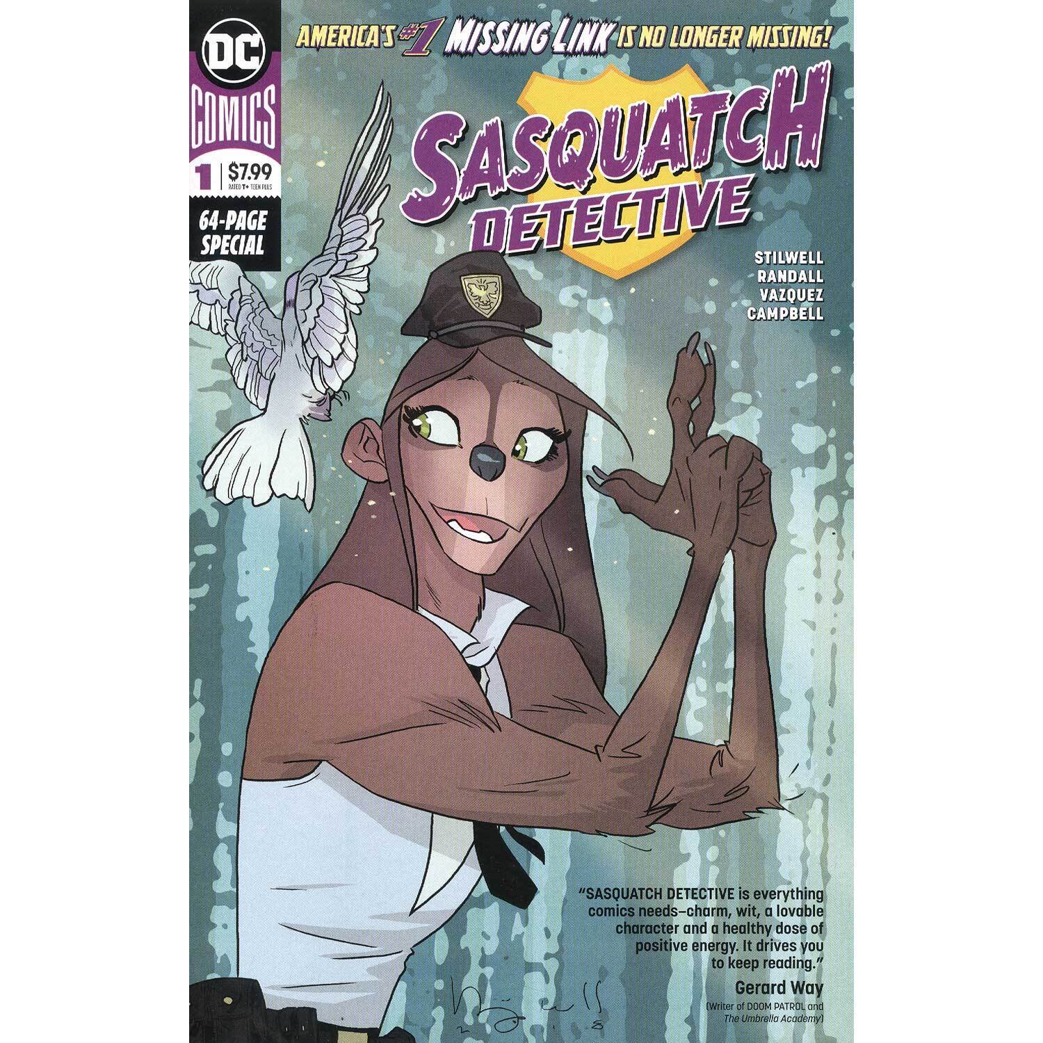 Sasquatch Detective #1 DC Comics First Printing