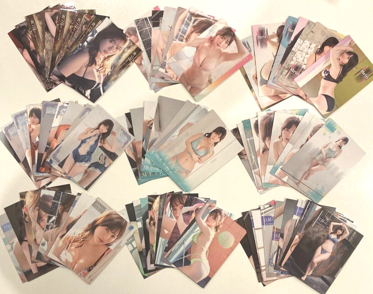 Meiri First Trading Card complete Bikini Girl JAPANESE IDOL 81 pieces