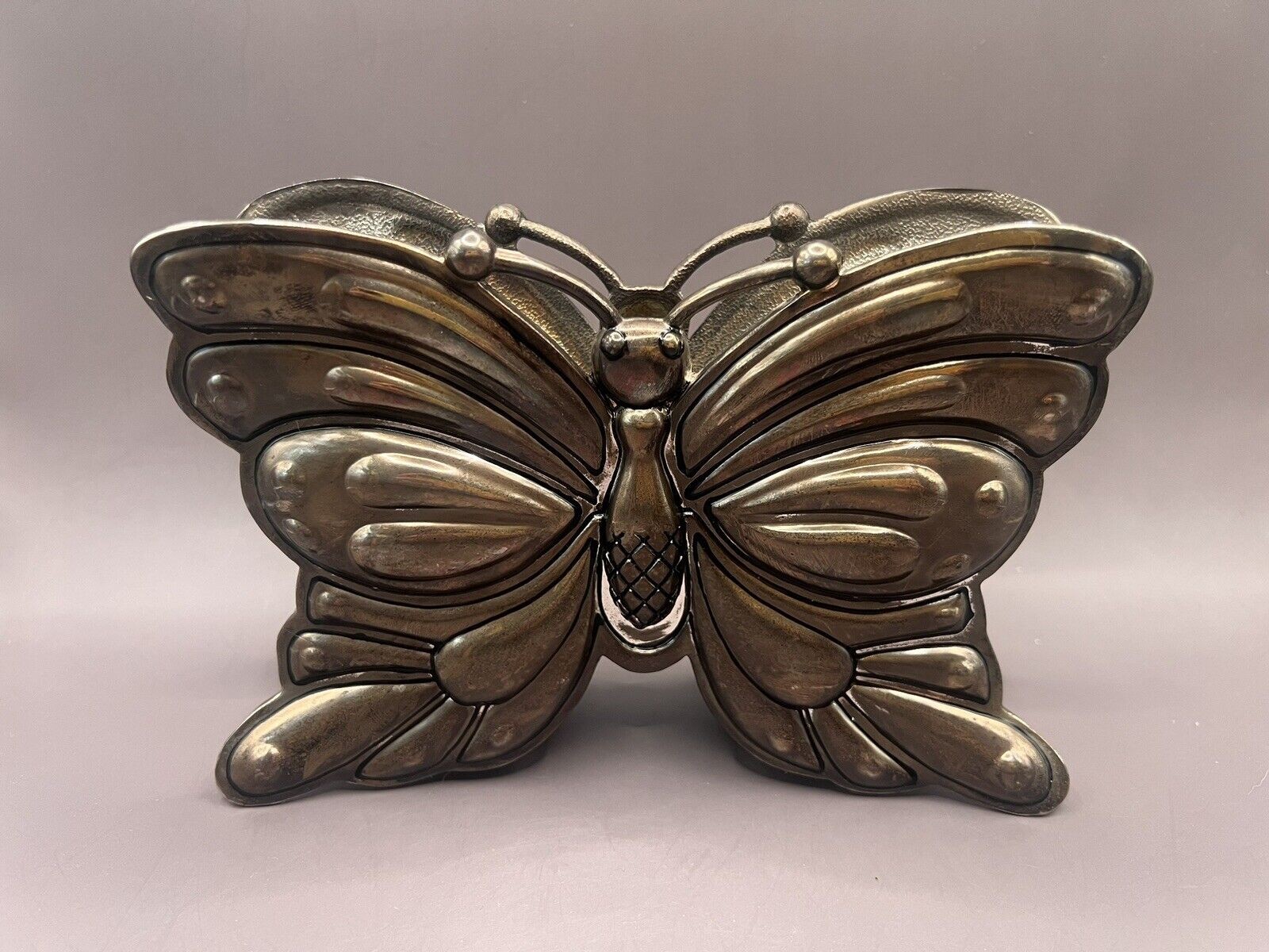 Vintage Godinger Butterfly Napkin Holder