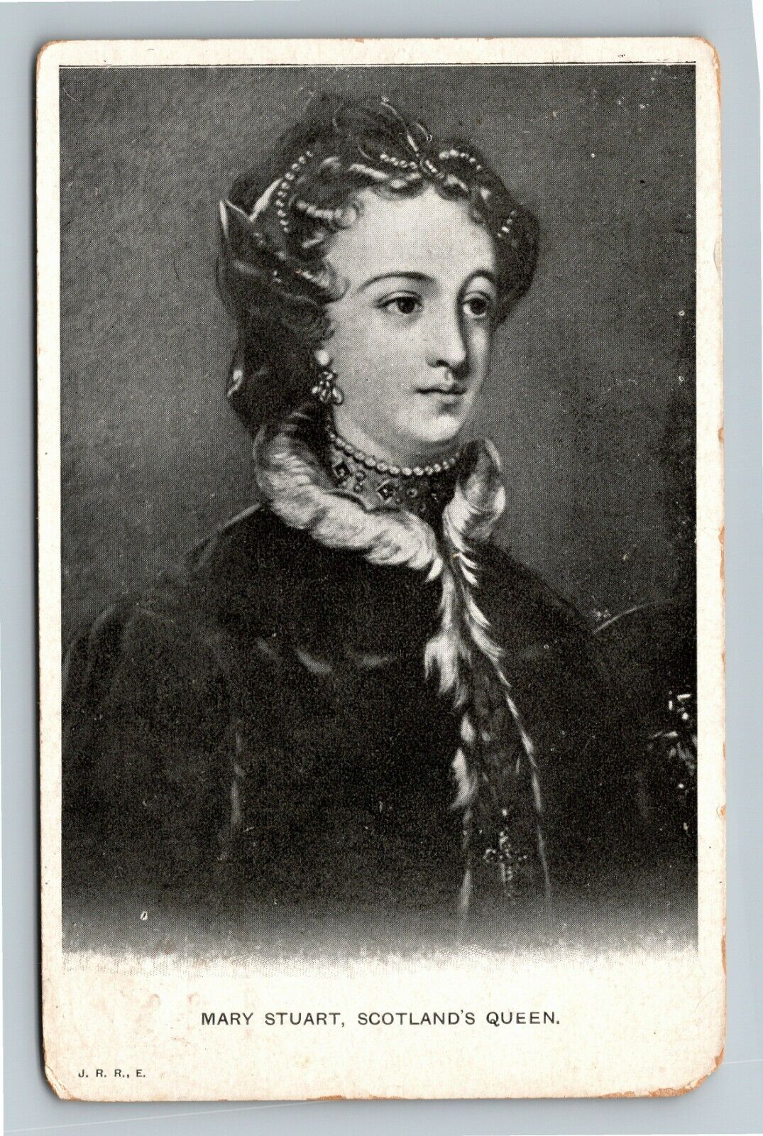 Mary Stuart Scotlands Queen Vintage Postcard