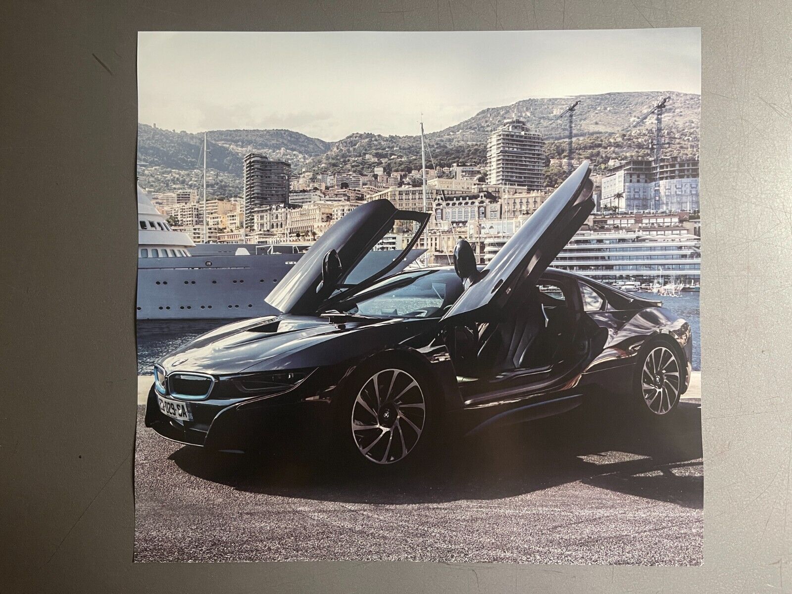 BMW i8 Coupe Print, Picture, Poster - RARE Awesome Frameable L@@K