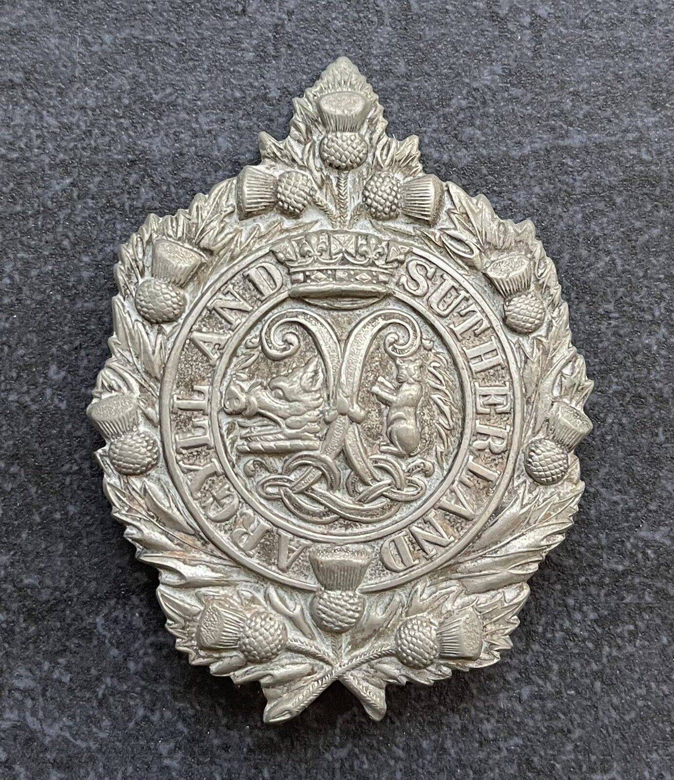 Bruce Bright Collection - Argyll & Sutherland Highlanders Original Cap Badge