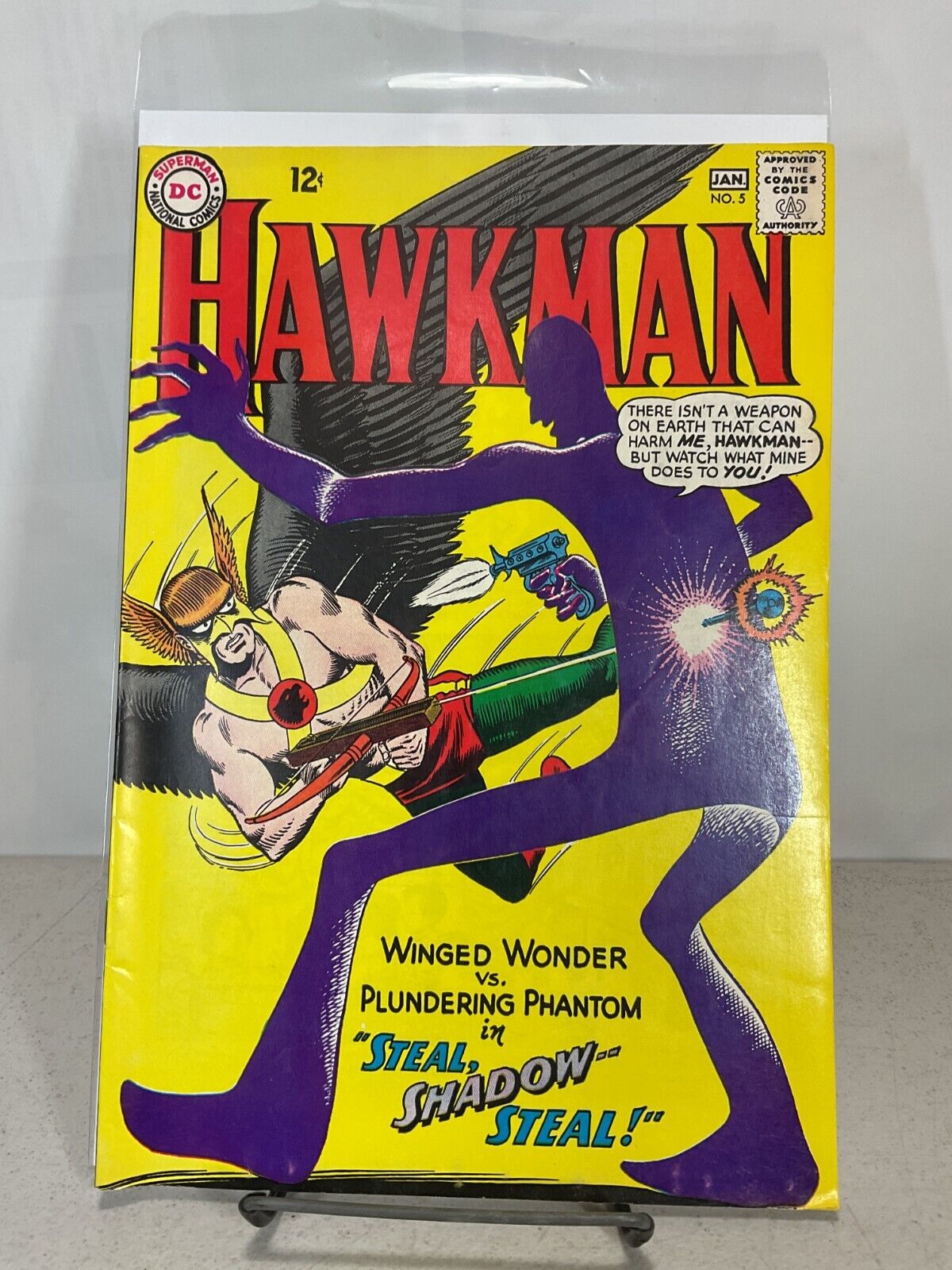 DC Comics Hawkman #5 1964 VF+