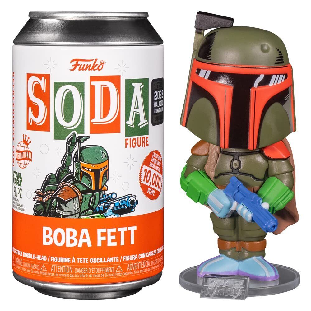 Funko Star Wars 2022 Boba Fett Retro Comic Soda Vinyl