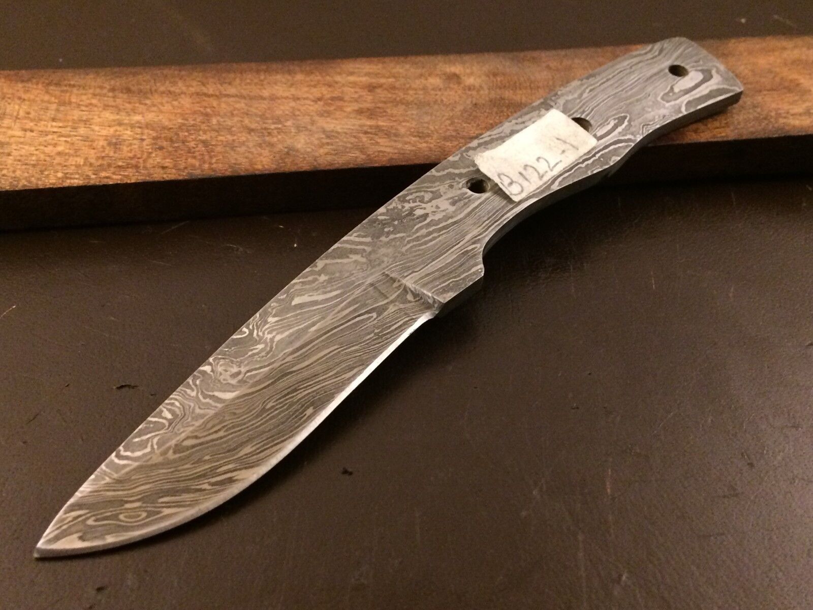Handmade Pattern Welded Damascus Steel Blade Blank-Knife Making-Klinge-B122