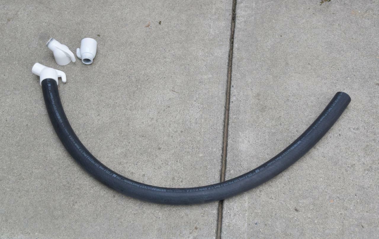 Maytag Wringer Washer DRAIN HOSE A4374 (Gravity feed) 1940's to 1980's washers